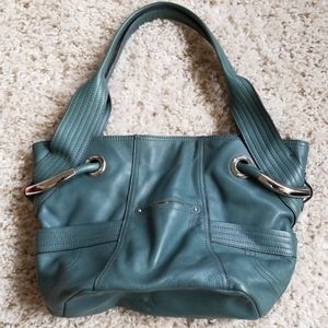 Leather handbag